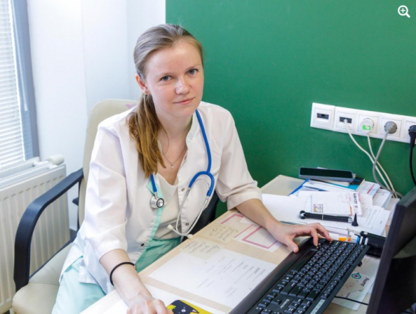 Выпускница Педиатрического университета приступила к работе в Люберецкой больнице