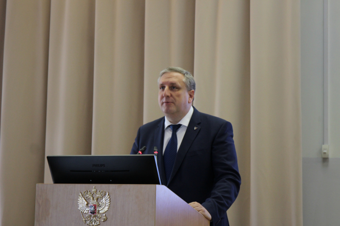 Председатель Городской избирательной комиссии Максим Мейксин посетил заседание Учёного совета Педиатрического университета 6