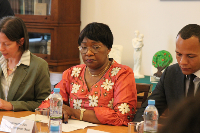 Министр образования Республики Конго посетила Педиатрический университет 1