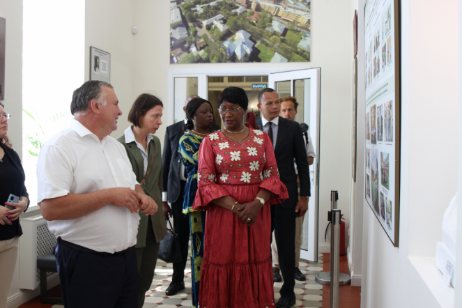 Министр образования Республики Конго посетила Педиатрический университет 6