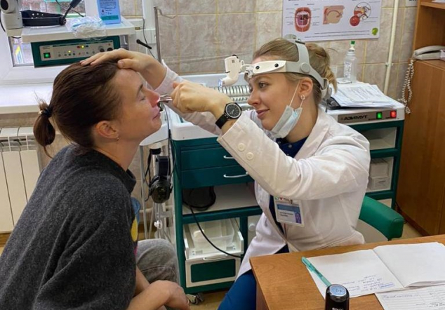 Напряжённый труд и бесценный опыт: выпускница ординатуры рассказала о работе в поликлинике Кировска Ленинградской области