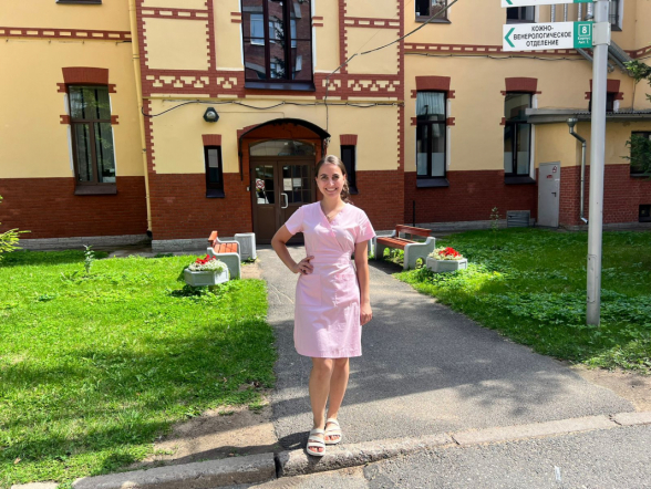 Выпускница Педиатрического университета придёт на работу в поликлинику Назии 8