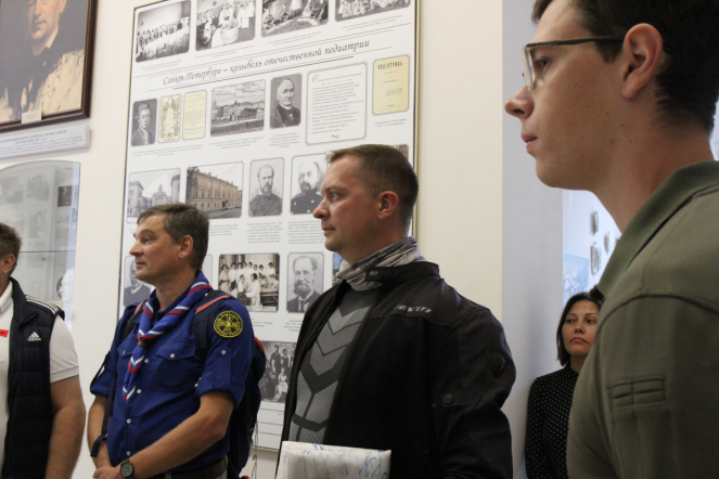 Мотопробег в честь медиков финишировал в Педиатрическом университете 26