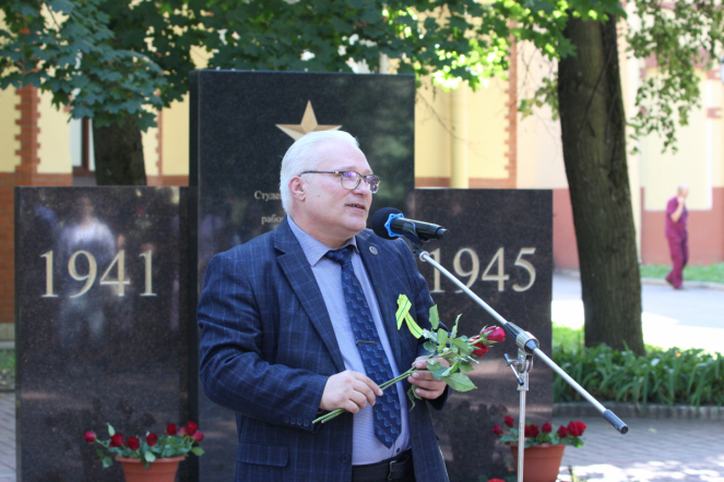Педиатрический университет почтил память защитников Ленинграда 1