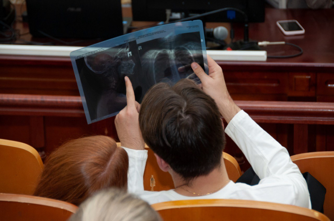 В Педиатрическом университете состоялась лекция Межвузовского общества ординаторов 1