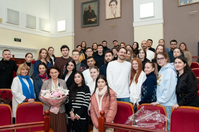 В Педиатрическом университете состоялась лекция Межвузовского общества ординаторов