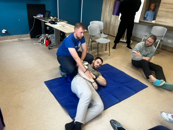 В Педиатрическом университете провели мастер-класс по тактической медицине