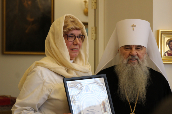 Митрополит Санкт-Петербургский и Ладожский Варсонофий посетил Педиатрический университет 10