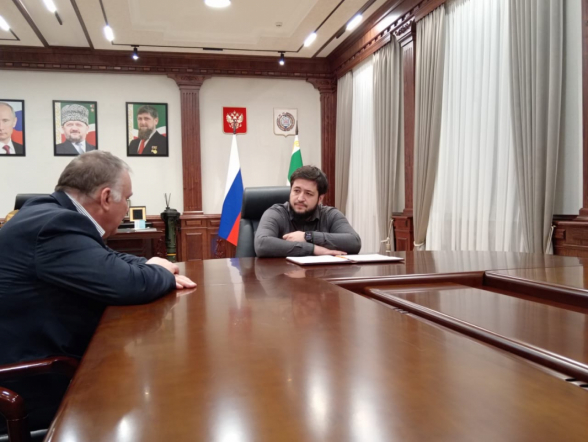 Ректор Педиатрического университета Дмитрий Иванов прибыл в Чеченскую Республику