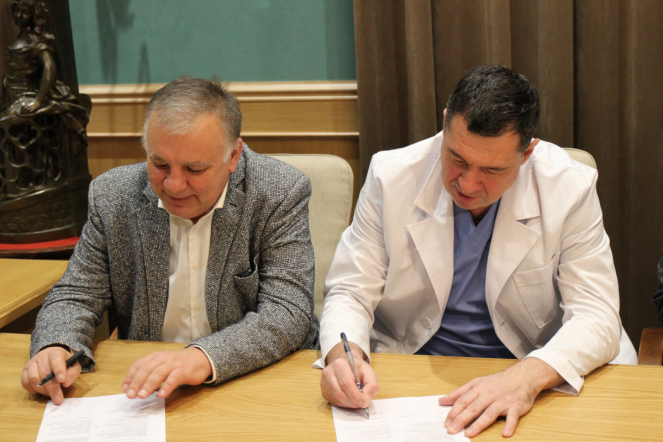 Это эпохальное событие: Педиатрический университет и Клиническая больница имени Святителя Луки подписали соглашение о сотрудничестве 24