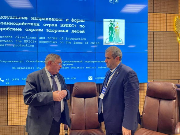 Педиатрический университет выступил соорганизатором  международного симпозиума в рамках Форума стран БРИКС 14