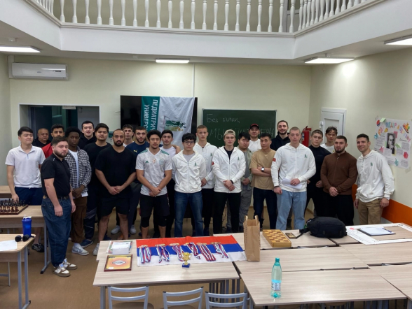 В Педиатрическом университете состоялась спартакиада общежитий 7