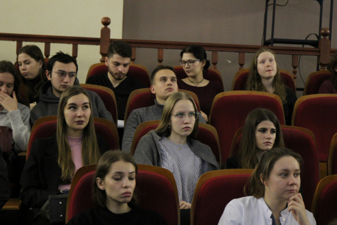 В рамках работы Межвузовского общества ординаторов в Педиатрическом университете состоялась лекция профессора Имянитова 7