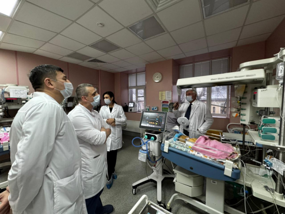 Педиатрический университет принял делегацию врачей Узбекистана 2