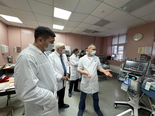 Педиатрический университет принял делегацию врачей Узбекистана 9