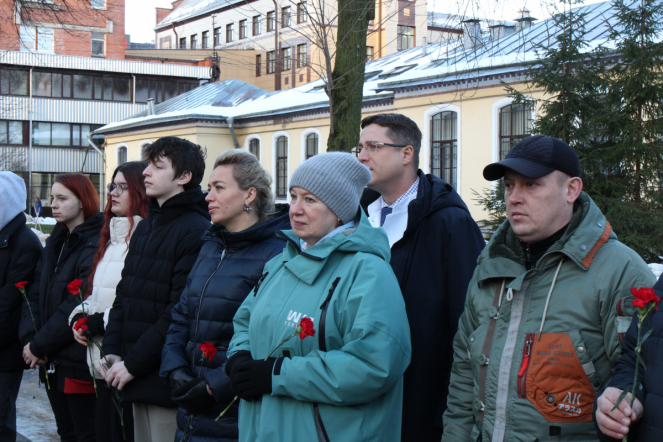 В Педиатрическом университете прошел митинг, посвященный 82-й годовщине прорыва блокады Ленинграда 3