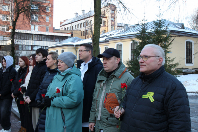 В Педиатрическом университете прошел митинг, посвященный 82-й годовщине прорыва блокады Ленинграда 4