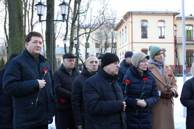 В Педиатрическом университете прошел митинг, посвященный 82-й годовщине прорыва блокады Ленинграда 6