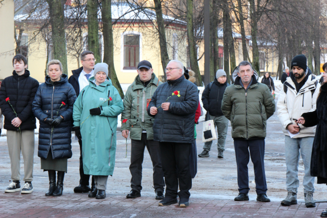 В Педиатрическом университете прошел митинг, посвященный 82-й годовщине прорыва блокады Ленинграда 17