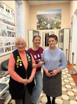 Накануне Дня прорыва блокады Ленинграда музей  Педиатрического университета посетила Татьяна Фомина, которая проходила лечение в клинике вуза в годы войны