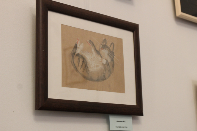 В музее Педиатрического университета открыли выставку, посвящённую началу весны 15