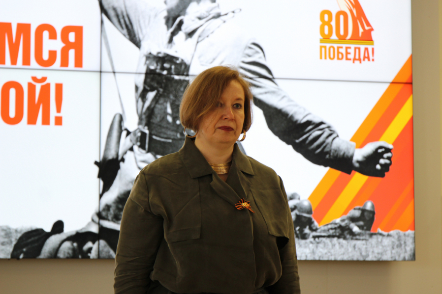 Студенты медицинского училища Педиатрического университета провели концерт к 80-летию Победы в Великой Отечественной войне 1