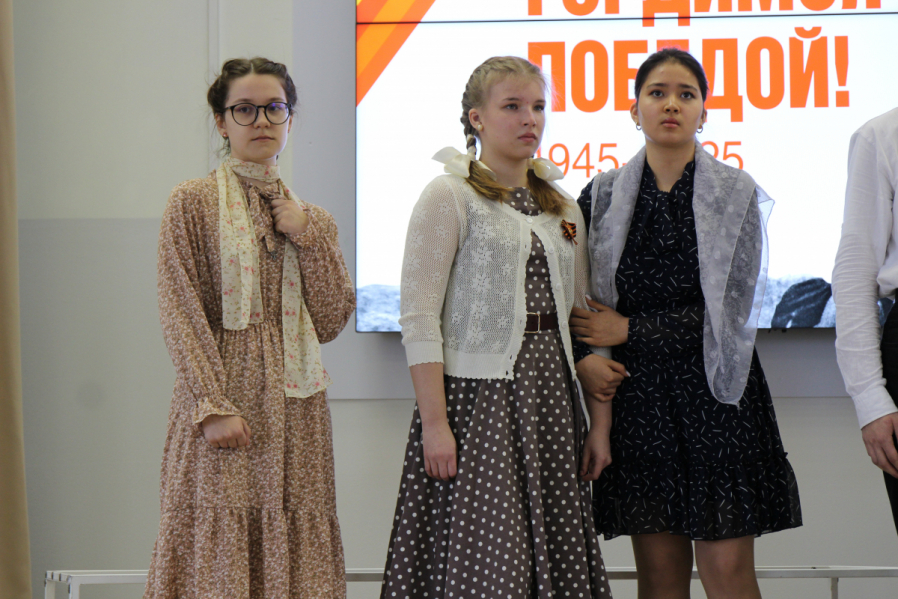 Студенты медицинского училища Педиатрического университета провели концерт к 80-летию Победы в Великой Отечественной войне 6