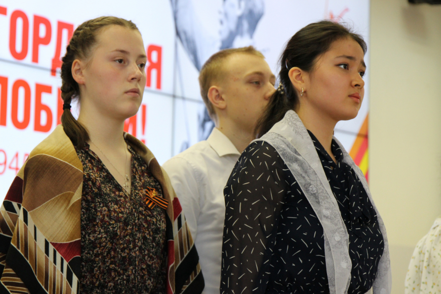 Студенты медицинского училища Педиатрического университета провели концерт к 80-летию Победы в Великой Отечественной войне 22