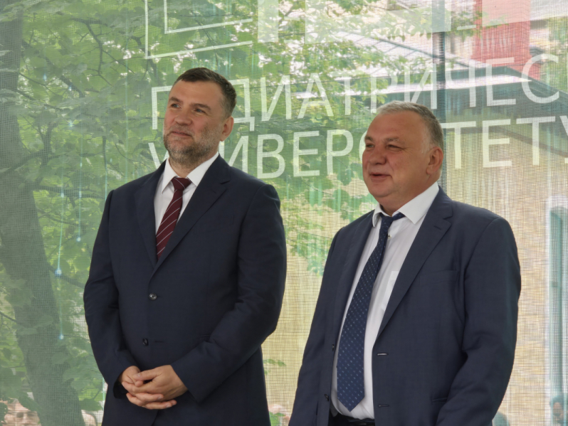 Первый курс столетия: В Педиатрическом университете состоялась торжественная церемония посвящения в студенты 50