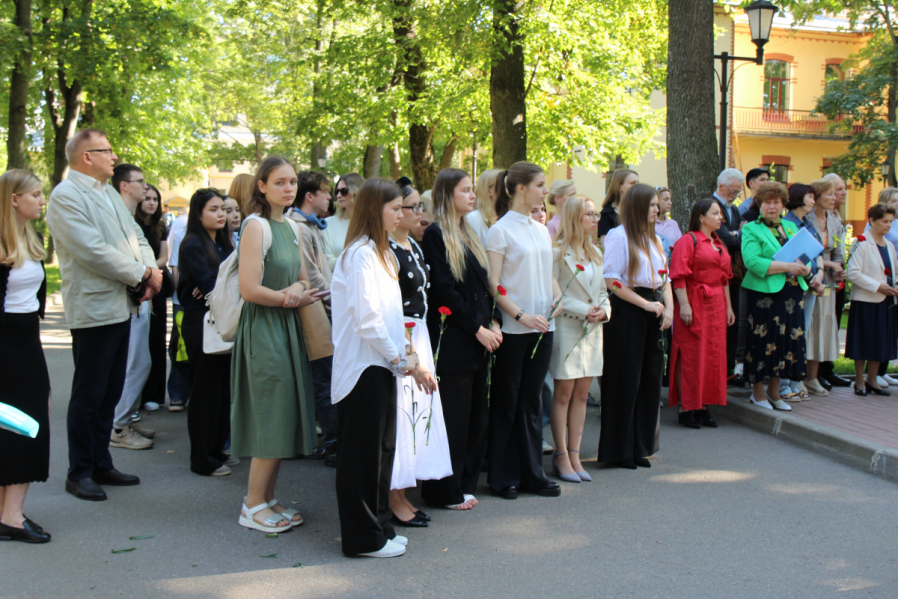 Сотрудники Педиатрического университета почтили память жертв блокады Ленинграда 4