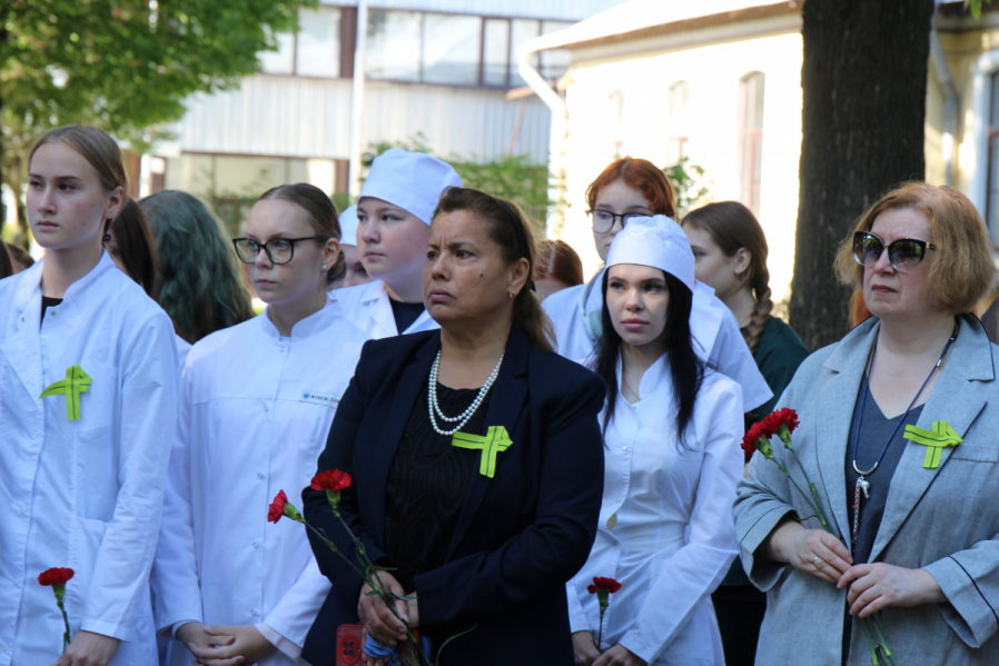 Сотрудники Педиатрического университета почтили память жертв блокады Ленинграда 7